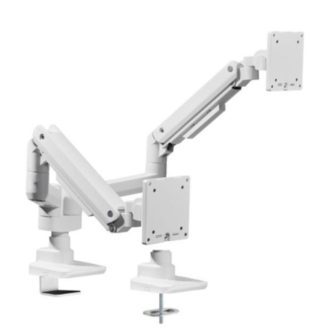 Equip Dual Monitor Desk Mount 17"-35", White