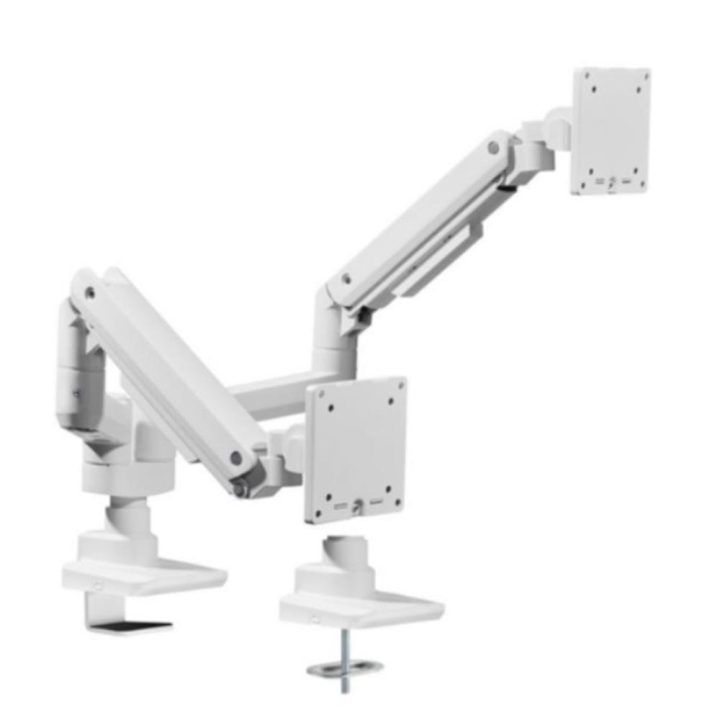 Equip Dual Monitor Desk Mount 17"-35", White