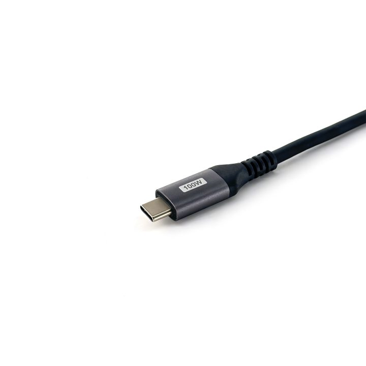 Equip 128891 USB 2.0 C to C 90° Angled Cable, M/M, 1.0 m, PD 100 W…