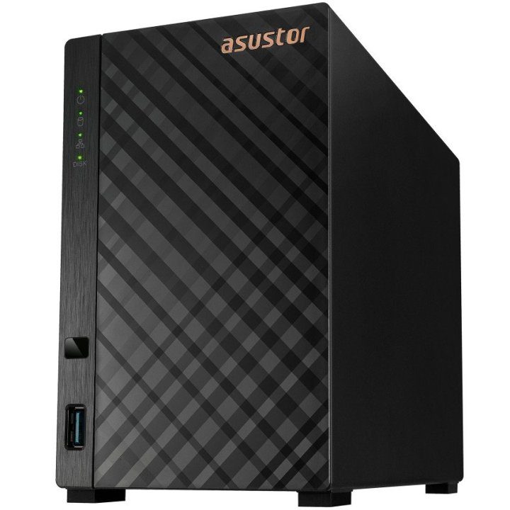 Servidor NAS ASUSTOR Drivestor 2 Gen2 AS1202T 2 baias 1GB Gigabit…