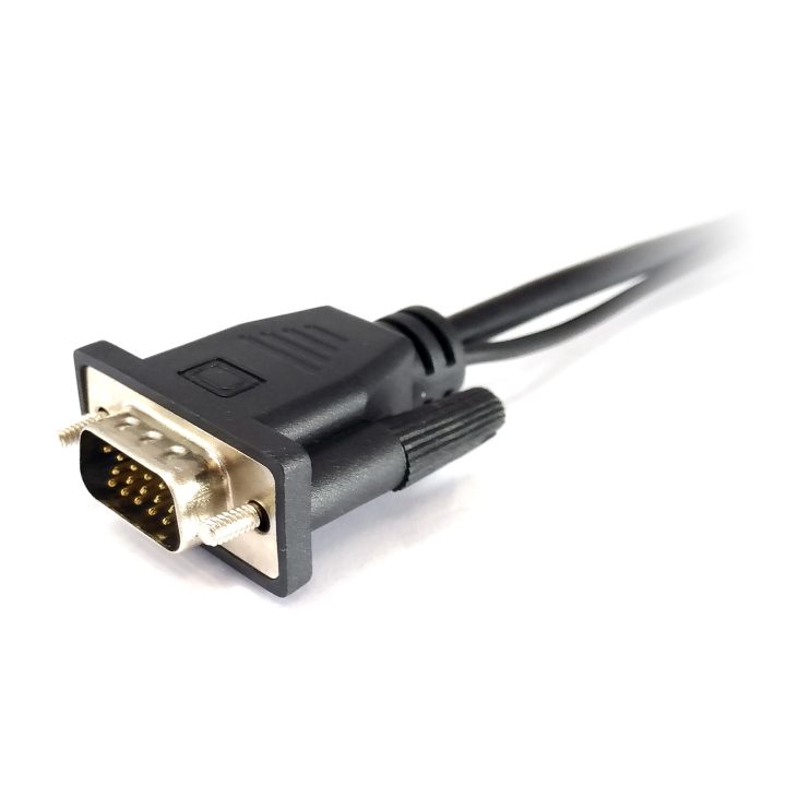 Equip 119038 Video Cable Adapter 0.2 m VGA (D-Sub) + 3.5mm DVI-D +…