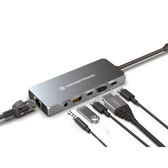 Conceptronic DONN22G Laptop Docking Station and Port Replicator Wired…