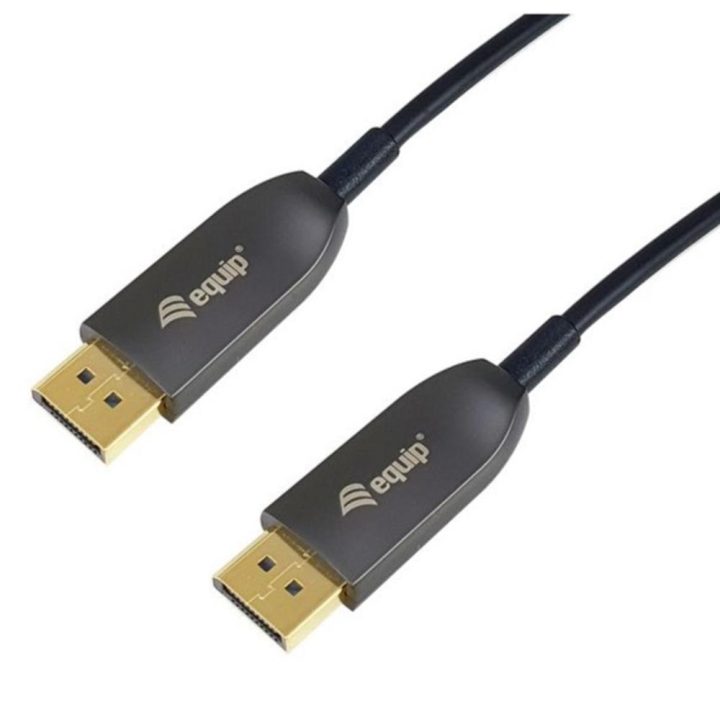 Equip 119442 Cable óptico activo DisplayPort 1.4, 20 m, 8K/60 Hz