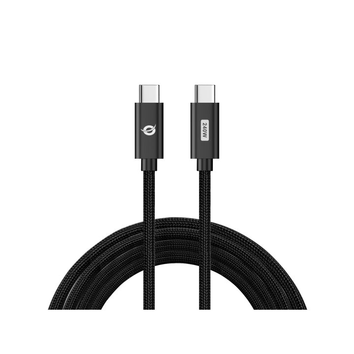 Conceptronic ETTA03B20 USB Cable USB 2.0 2 m USB C 0.48 Gbit/s 240 W…