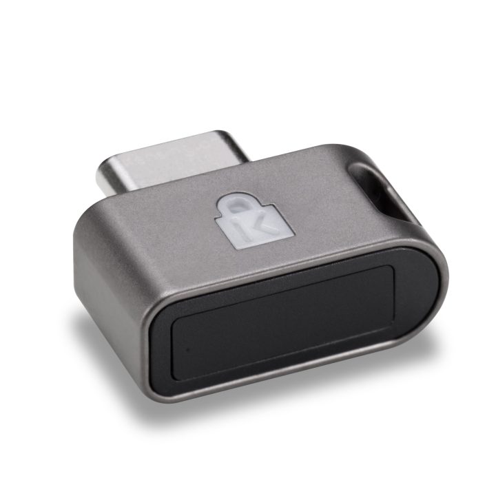 Kensington VeriMark Guard USB-C Fingerprint Security Key - FIDO2…