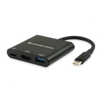 Conceptronic DONN01B Laptop Docking Station and USB 3.2 Gen 1 (3.1…