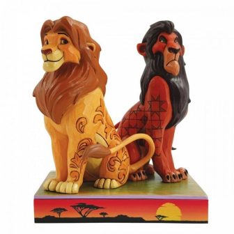 Enesco Disney The Lion King Simba and Scar Figure (6010093)