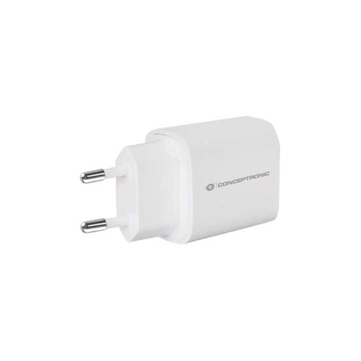 Conceptronic ALTHEA14W Universal Mobile Device Charger White AC Fast…
