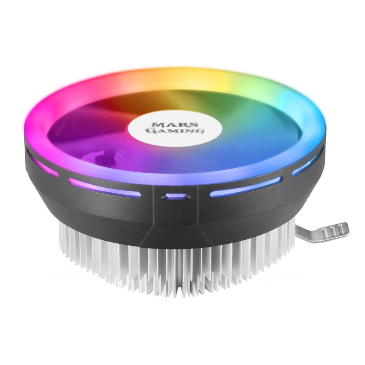 Mars Gaming MCPU120, Disipador de CPU RGB TDP 120W, Silencioso PWM…