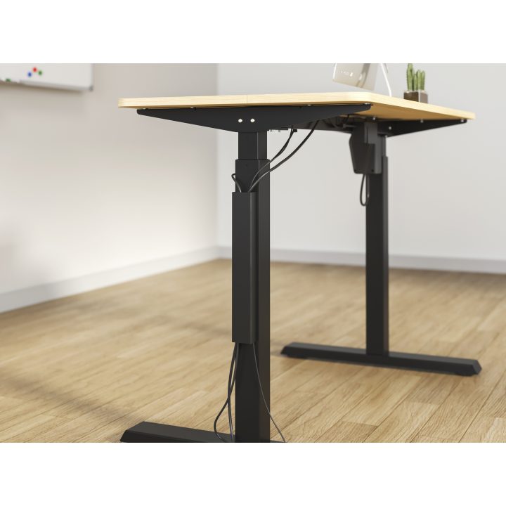 Equip 650865 Cable Organizer Desk Cable Tray Black