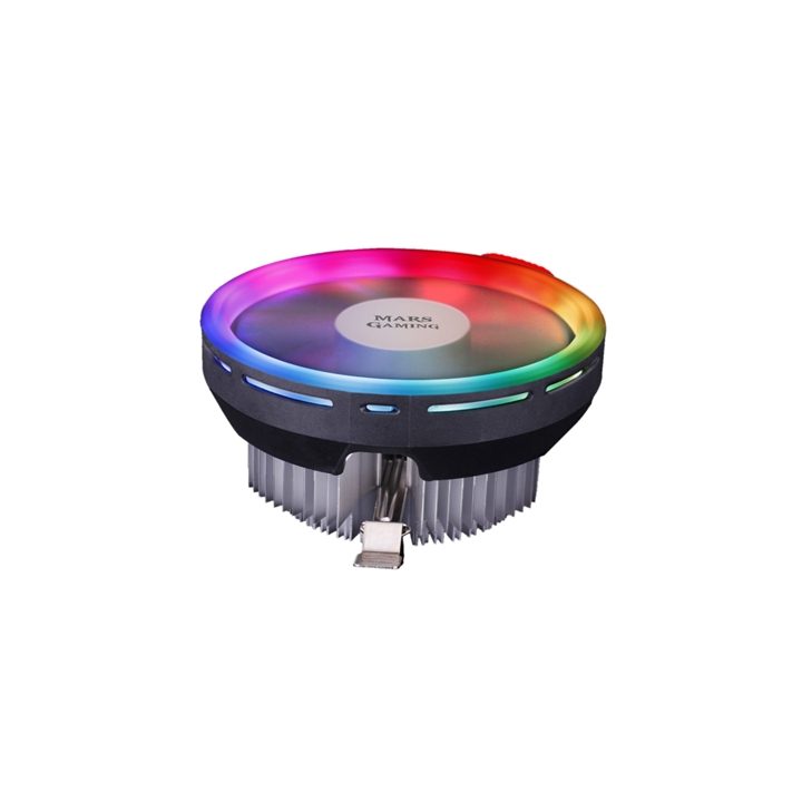 Mars Gaming MCPU120, Disipador de CPU RGB TDP 120W, Silencioso PWM…