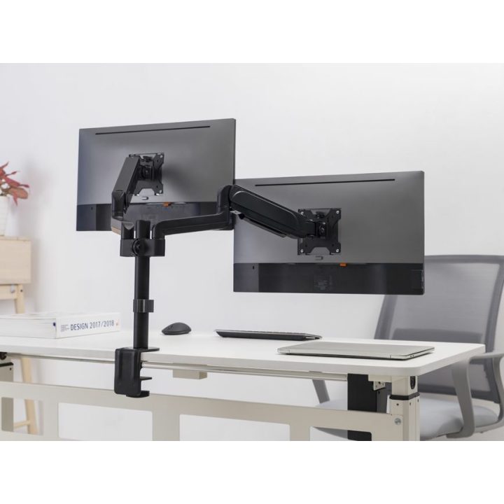 Equip Soporte de sobremesa para dos monitores de 17"-32