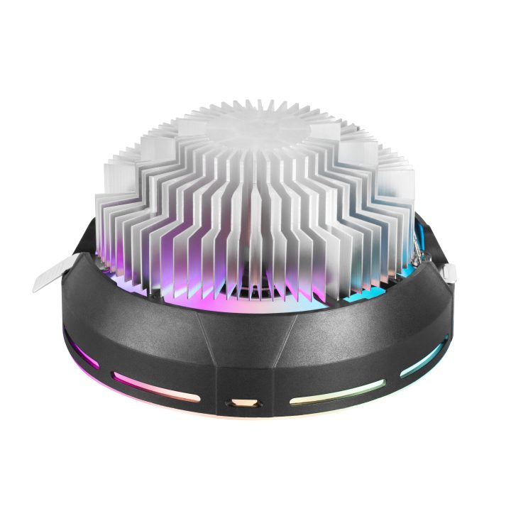 Mars Gaming MCPU120, RGB CPU Cooler TDP 120W, Silent PWM 12cm, Low…