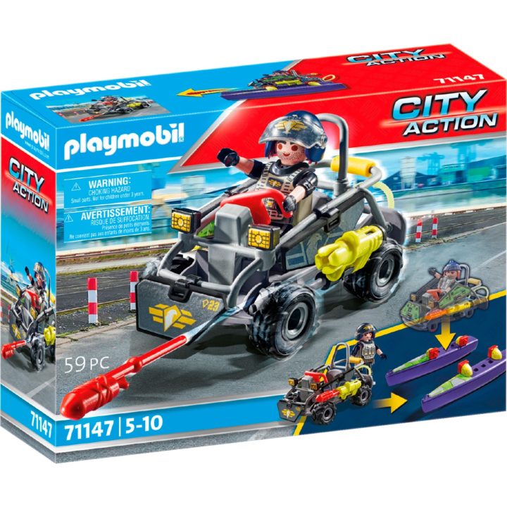 Playmobil Special Forces All-Terrain Quad (71147)
