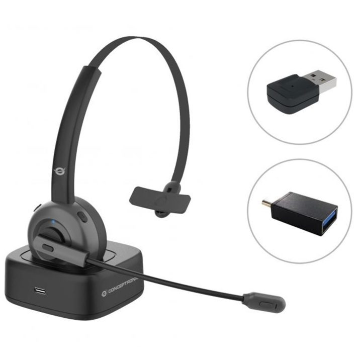 Conceptronic POLONA03BDA auricular e headset Auriculares Sem Fios…
