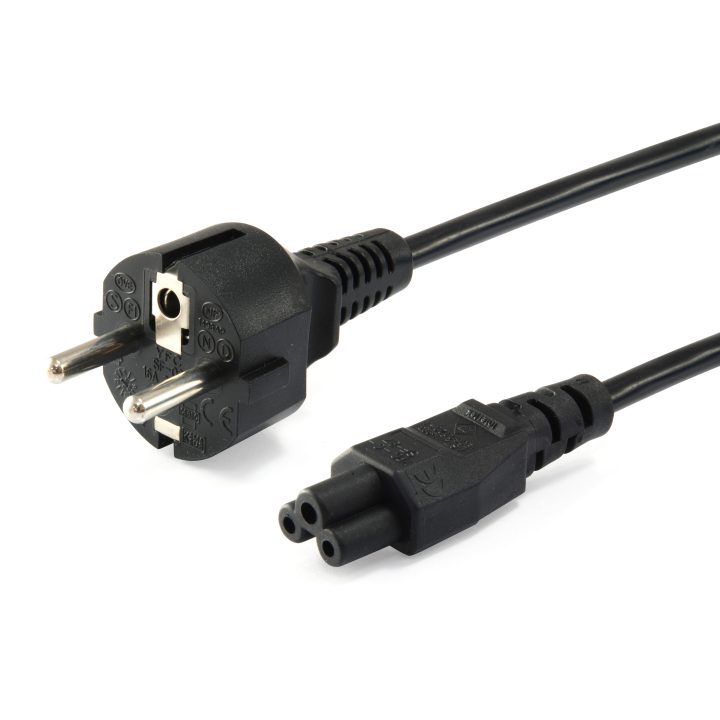 Equip 112150 Transmission Cable Black 1.8 m CEE 7/7 IEC C5