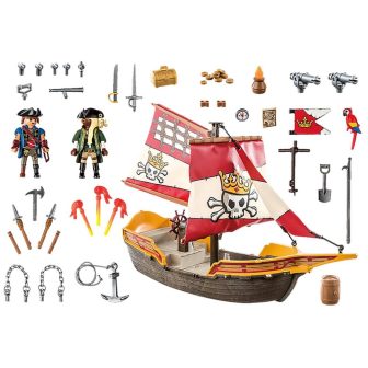 Playmobil barco pirata (P71418)