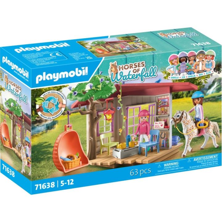 Playmobil caseta club de equitación (71638)