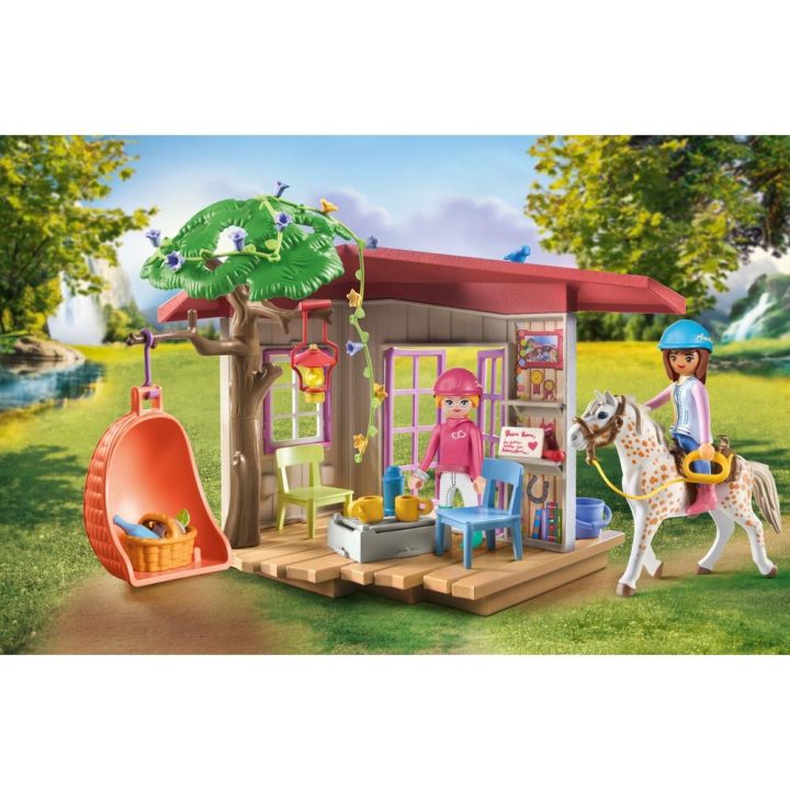 Playmobil cabana do clube de equitação (71638)