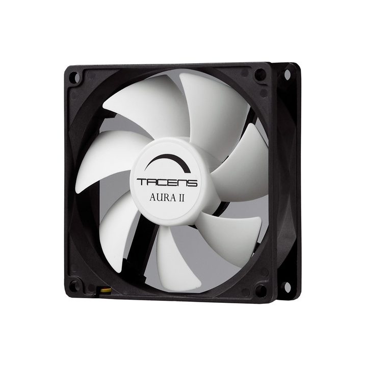 Tacens 3AURAII9, Ventilador para PC 9 cm, Ultra Silencioso, Anti-pó…
