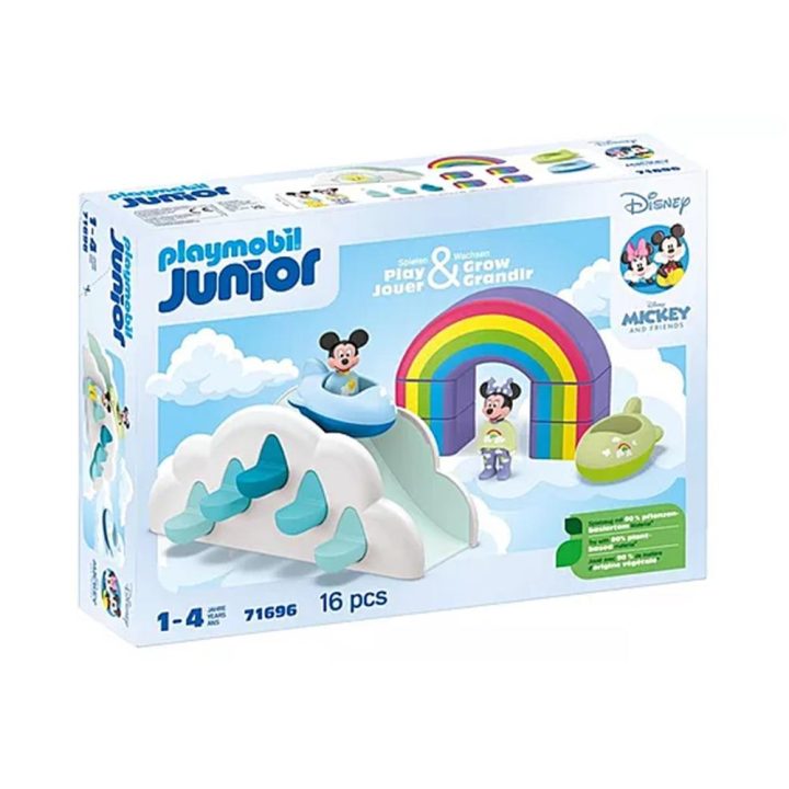 Playmobil junior: Disney mickey y minnie casa en las nubes (71696)