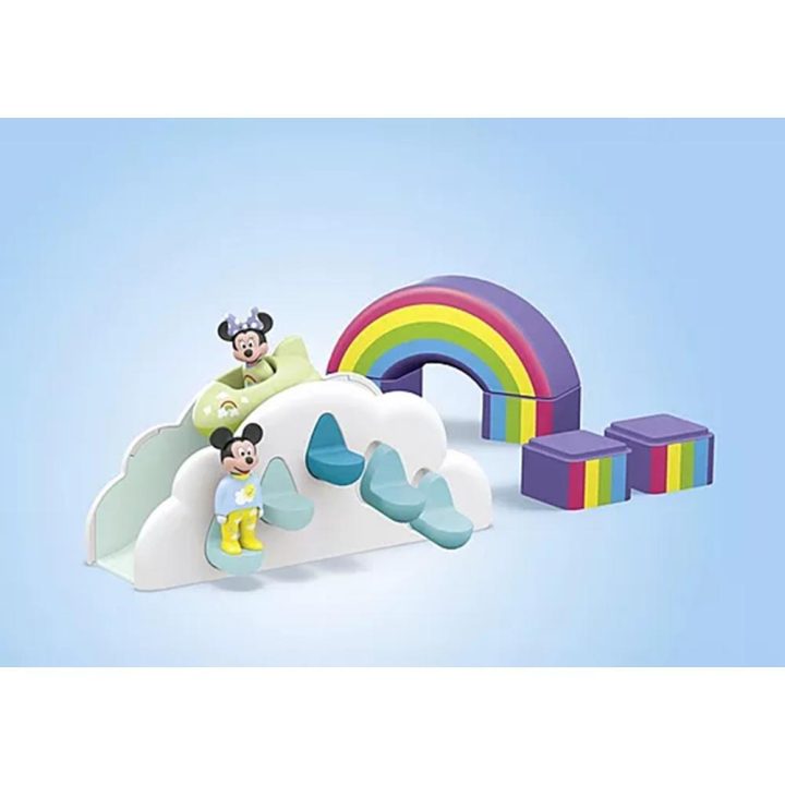 Playmobil junior: Disney mickey y minnie casa en las nubes (71696)