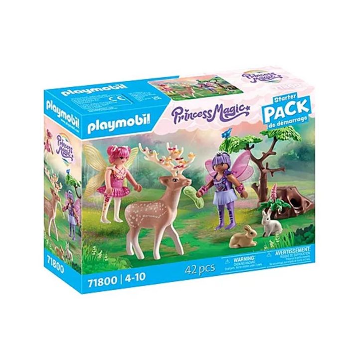 Playmobil - Fairy Starter Pack with Forest Animals (71800)