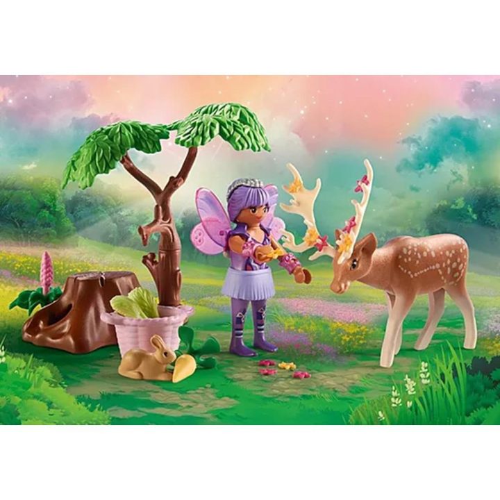 Playmobil - Fairy Starter Pack with Forest Animals (71800)