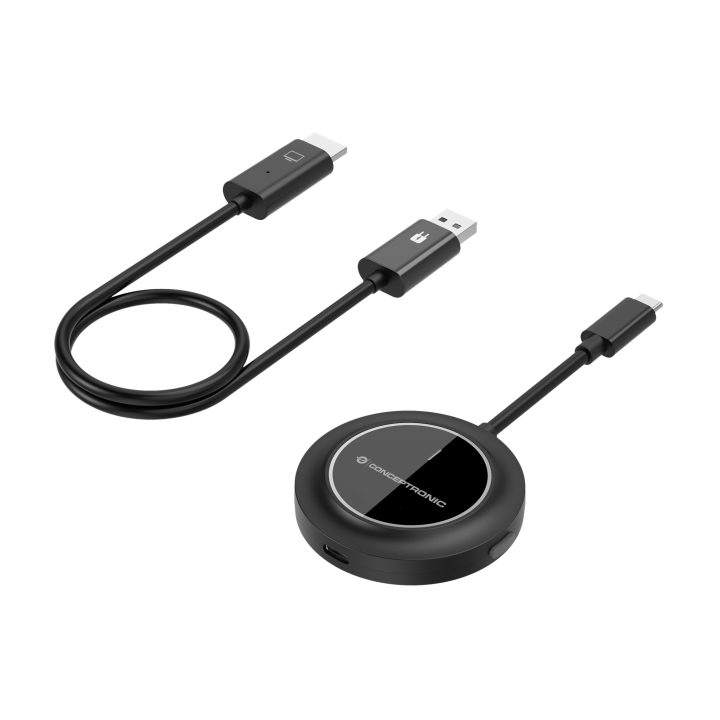 Conceptronic ATHERIC01B Wireless HDMI/USB Full HD Screen Adapter…