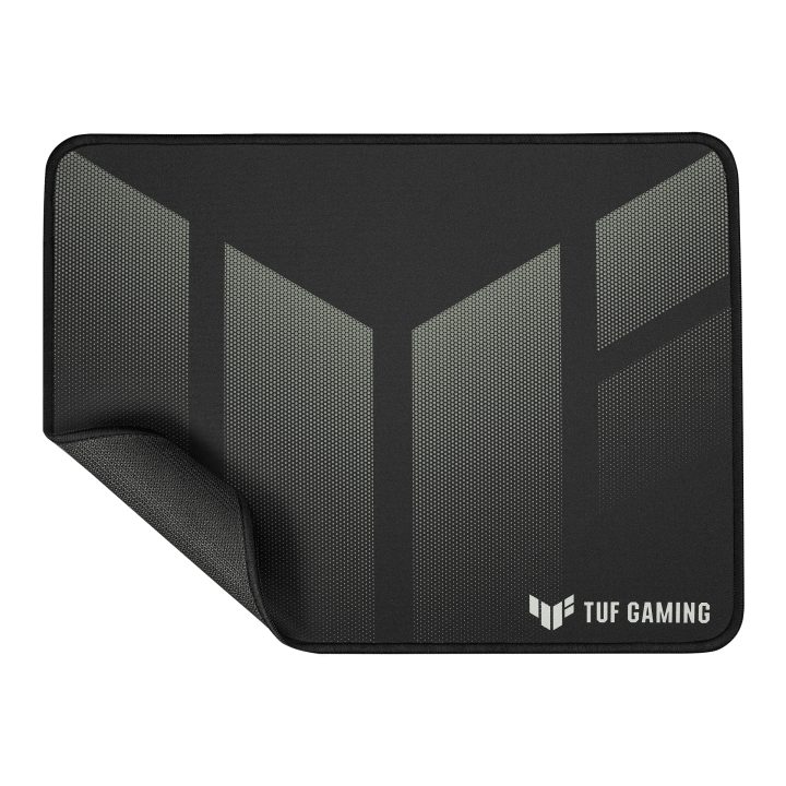 ASUS TUF P1 Gaming Tapete de rato para jogos Preto, Cinzento