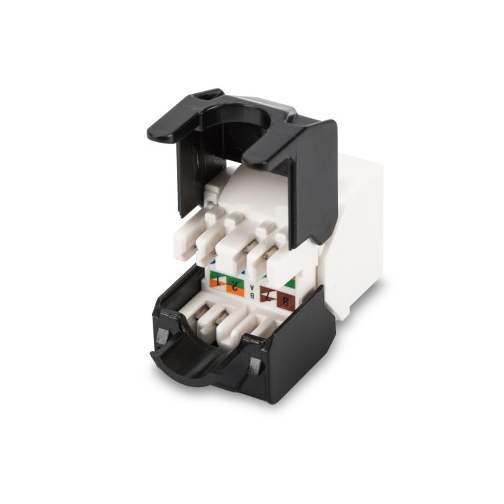 Keystone module DIGITUS RJ-45 cat. 5e UTP without tools S/17mm…