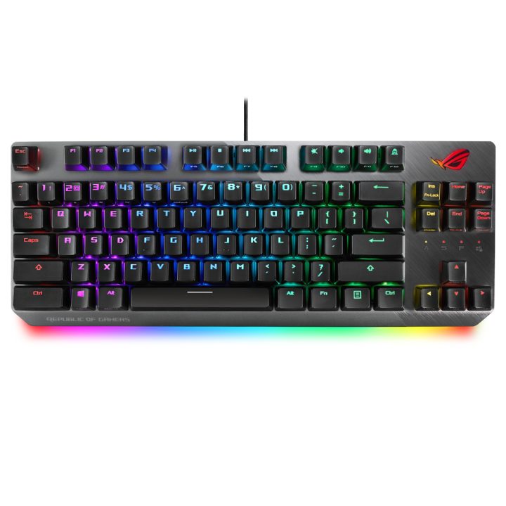 ASUS ROG Strix Scope II Gaming Keyboard USB QWERTY Black