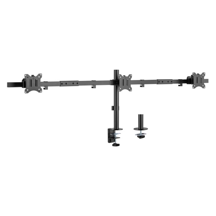 Equip Suporte articulado de secretária para triplo monitor de 17"-32"