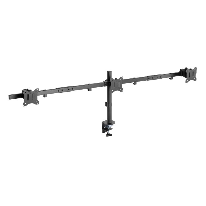 Equip Suporte articulado de secretária para triplo monitor de 17"-32"