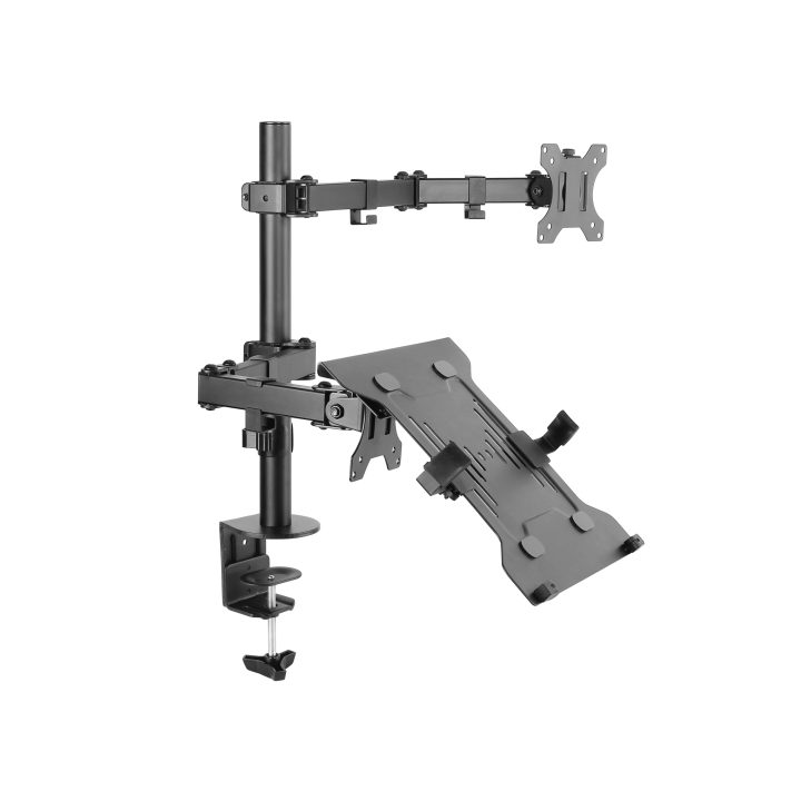 Equip Soporte de escritorio articulado de doble brazo para monitor…
