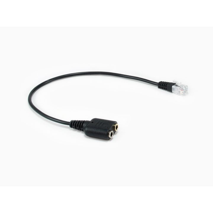 Equip 147944 Audio Cable 0.25 m RJ-9 2 x 3.5mm Black