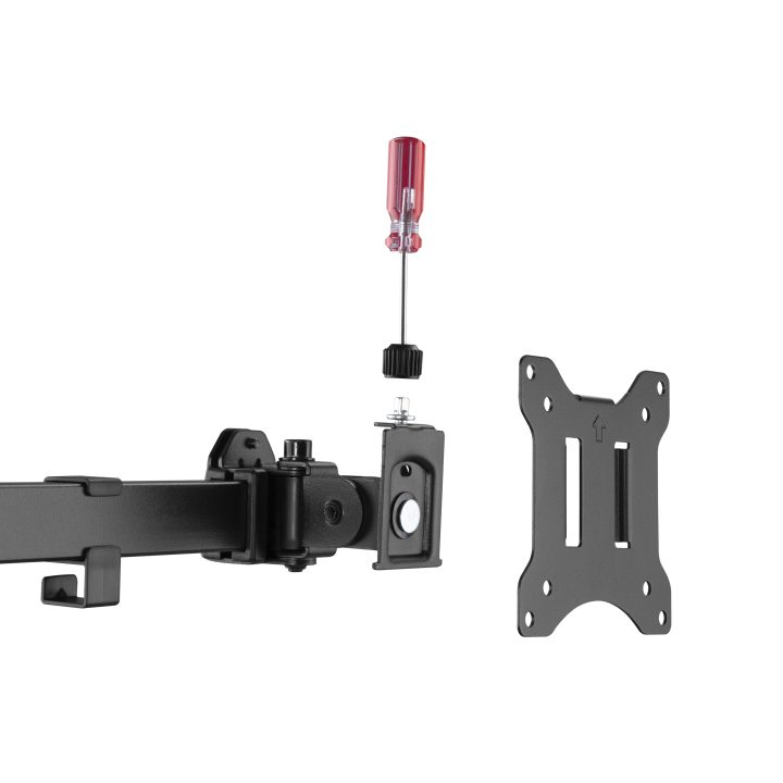 Equip Suporte articulado de secretária para triplo monitor de 17"-32"
