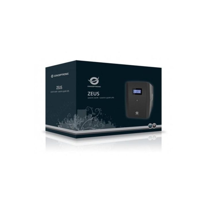 Conceptronic ZEUS03E sistema de alimentação ininterrupta (UPS) Linha…