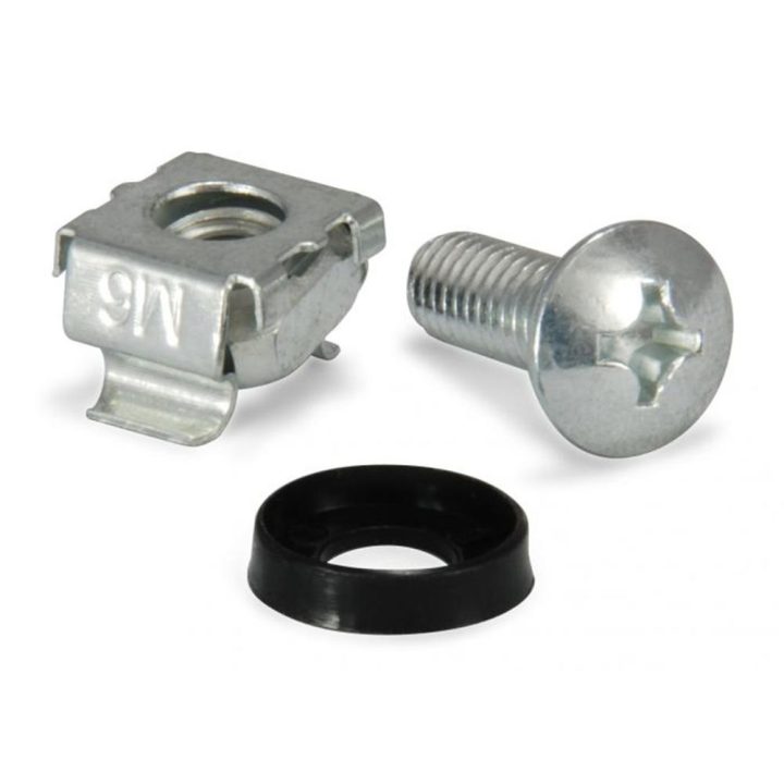 Equip 922491 16 mm Screw/Nut 4 pcs M6 Bolts & nuts