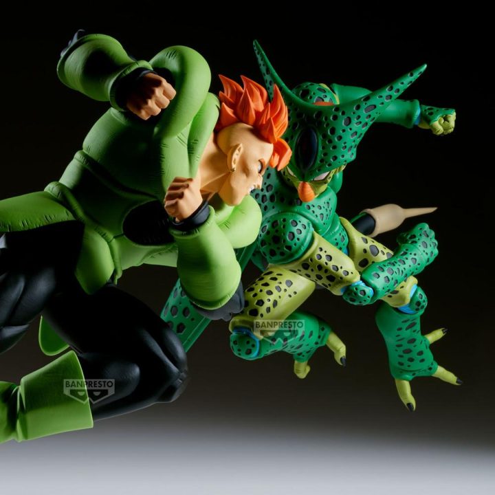 Banpresto Dragon Ball Z Match Makers Cell (vs Android 16) Figure 16cm…