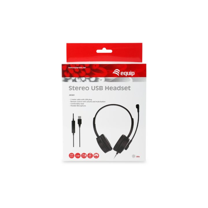 Equip 245301 auricular y casco Auriculares Alámbrico Diadema…