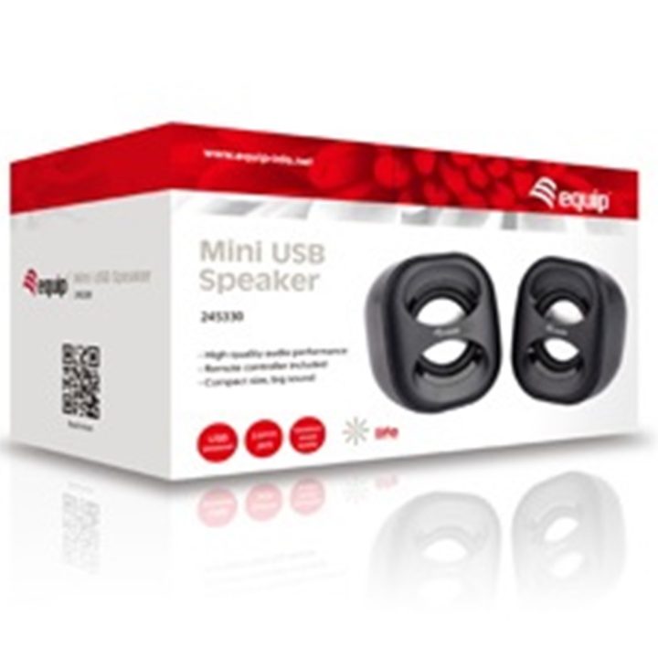Equip 245331 altavoz Negro Alámbrico 3 W