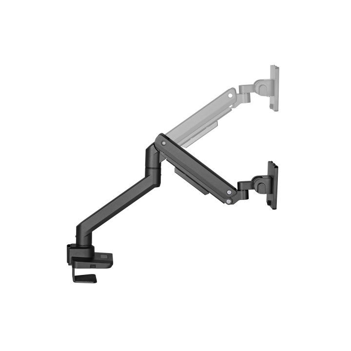 Equip Suporte de secretária para monitor de 17"-49", preto