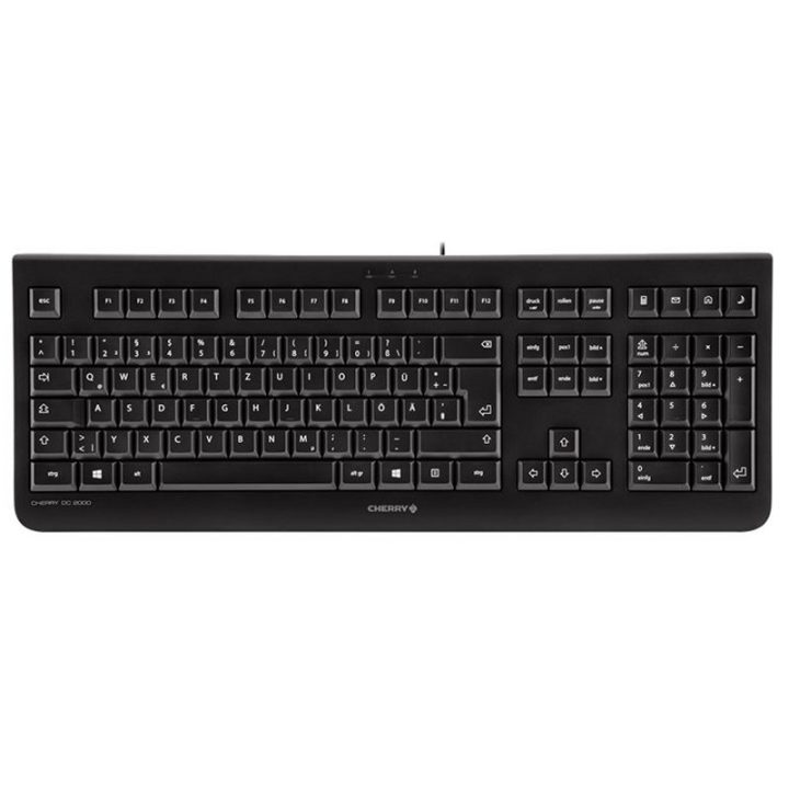 CHERRY DC 2000 teclado Ratón incluido Universal USB Español Negro