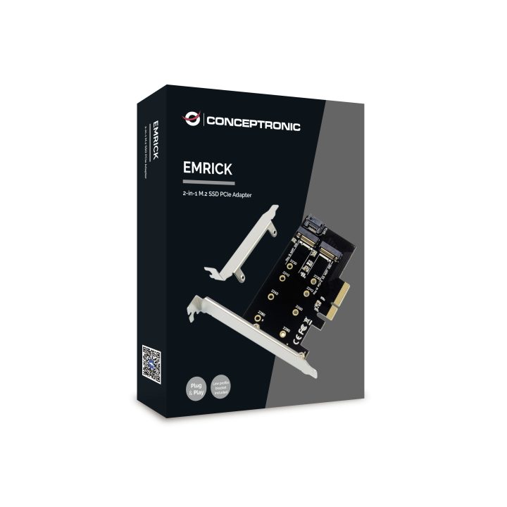 Conceptronic EMRICK04B Internal M.2 Interface Card and Adapter