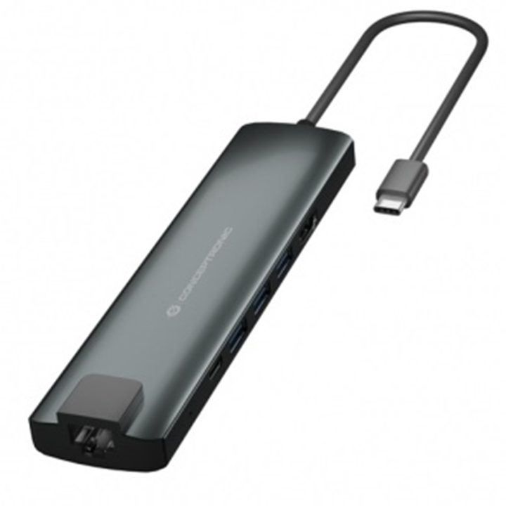 Conceptronic DONN06G USB 3.2 Gen 1 (3.1 Gen 1) Type-C Adapter, Black…