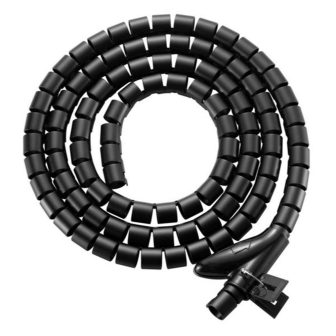 Equip 650867 organizador de cables Escritorio Pasacables Negro