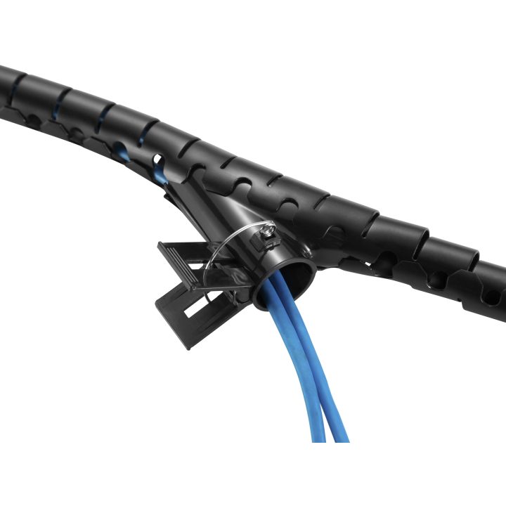 Equip 650867 organizador de cables Escritorio Pasacables Negro