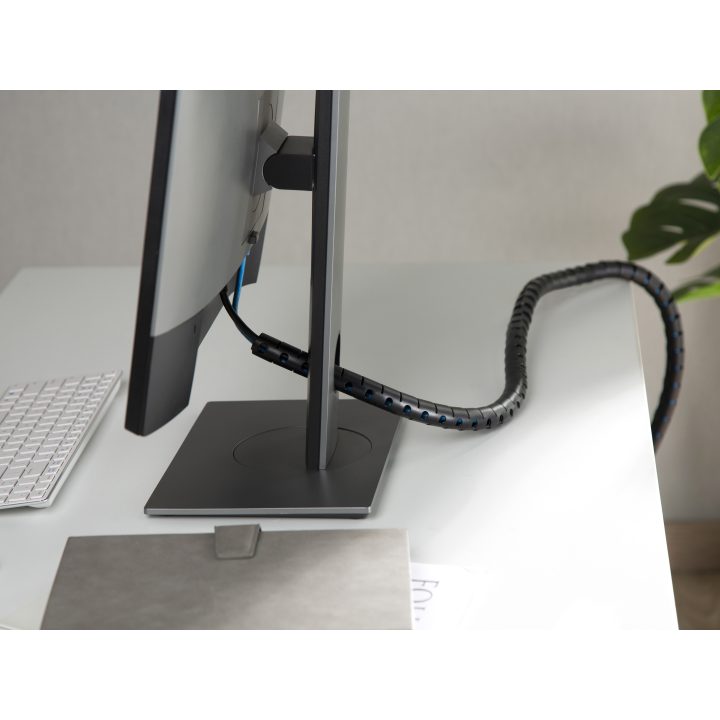 Equip 650867 organizador de cables Escritorio Pasacables Negro