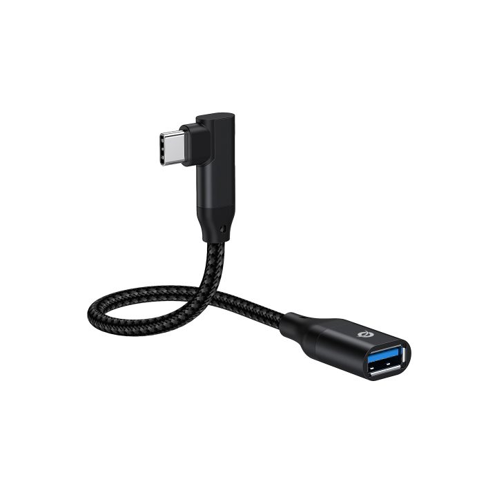 Conceptronic ABBY19B USB-C to USB-A Gender Changer Black